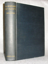 Ancient Egyptian History Book Earliest Times to Persian Conquest with Map 1954