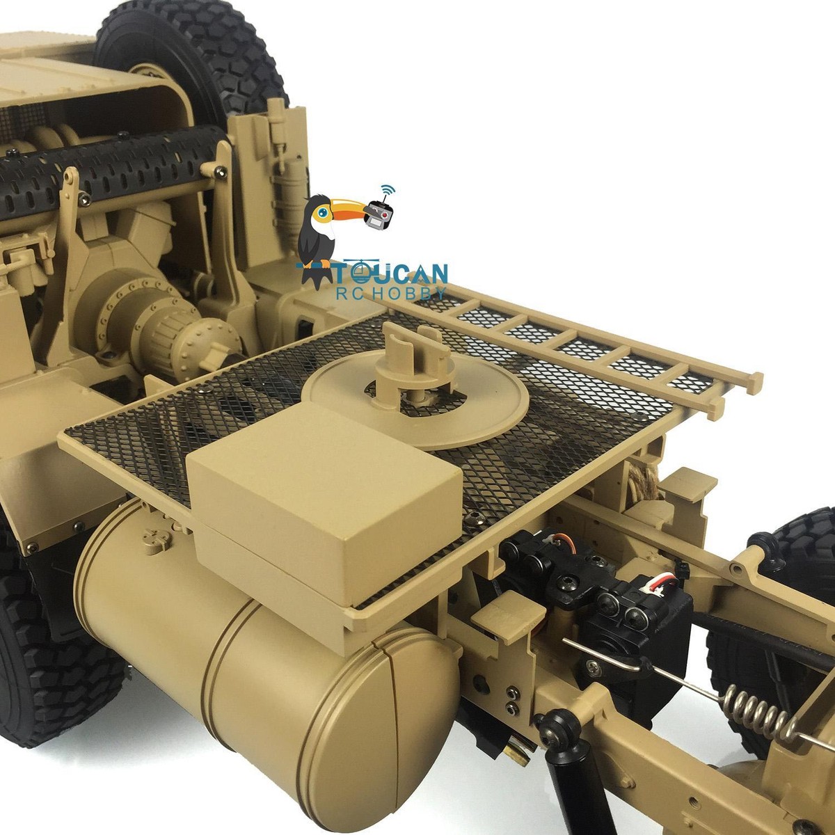 8x8 RC Military Truck Model 1/12 HG P802 Metal Chassis