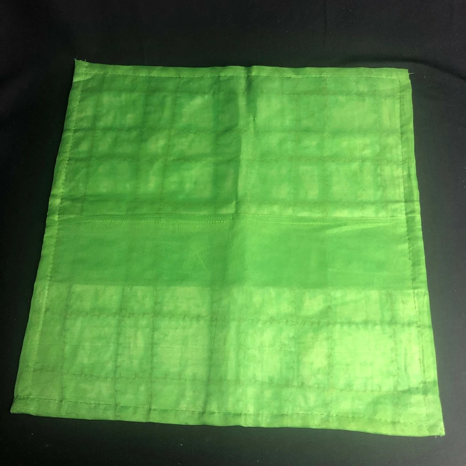 Funda Cojín Almohada Retazos Lentejuelas Bordada Hecha a Mano India Boho Chic 17" Foto 2 de 2