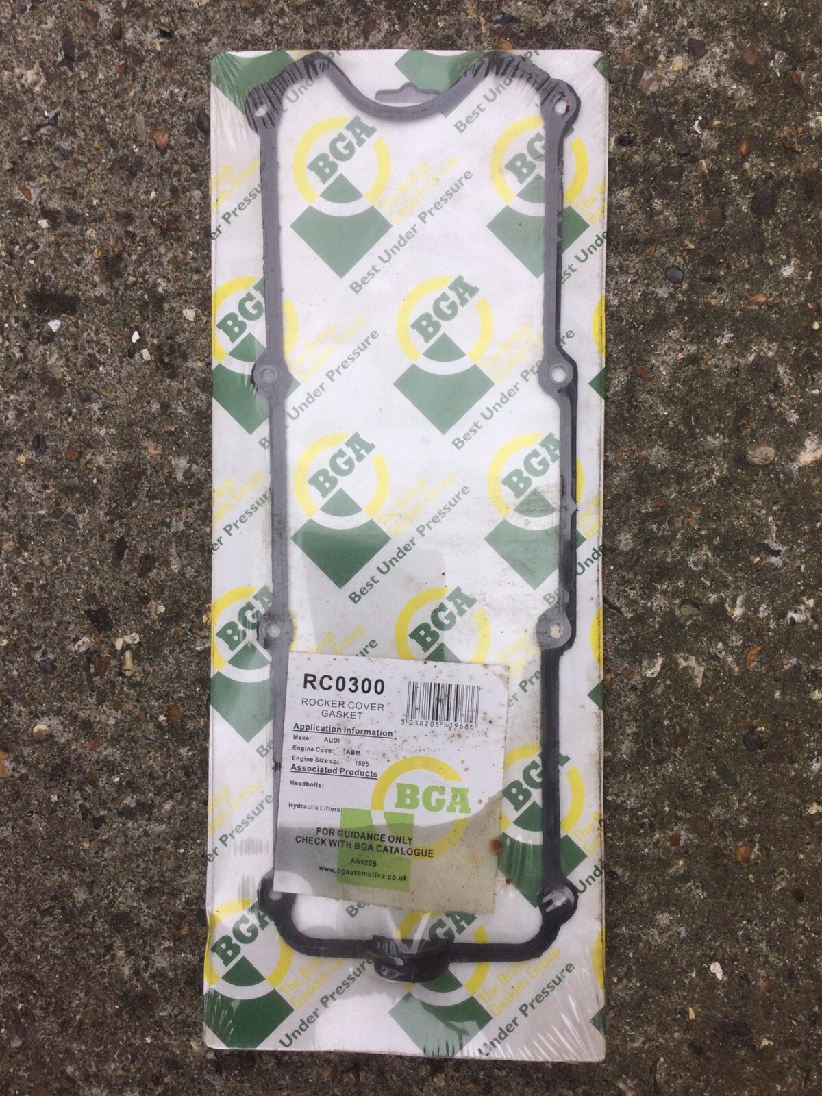 BG Automotive RC0300 Audi 1595cc Rocker Cover Gasket Engine Code ABM Spare Parts