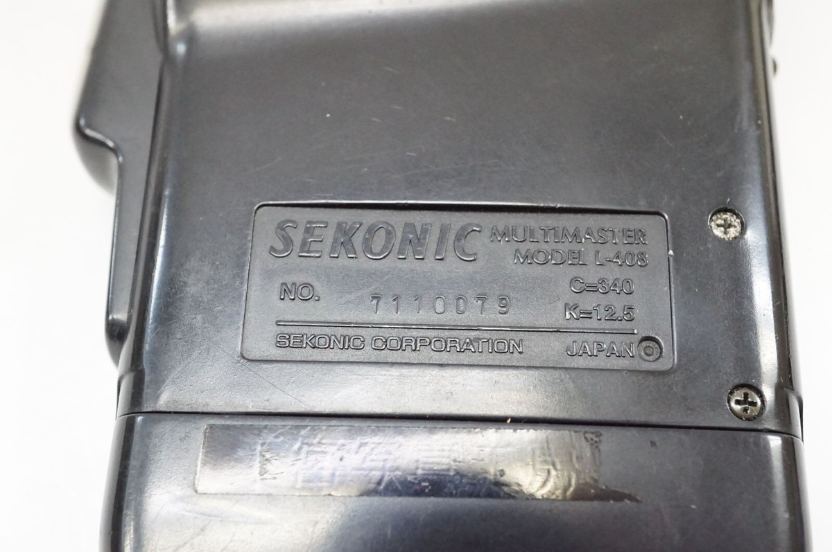 SEKONIC L-408 Multimaster Exposure Meter Light Meter | eBay SEKONIC L-408 Multimaster Exposure Meter Light Meter | eBay