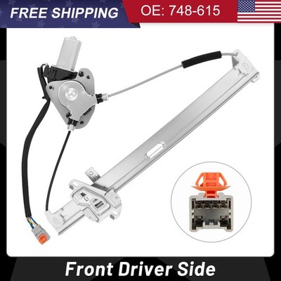 For 2007-2008 Honda Fit Power Window Regulator Front Driver Side with Motor