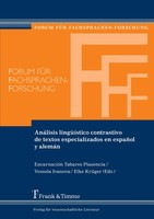 AnáLisis LingüíStico Contrastivo De Textos Especializados En EspañOl Y AlemáN