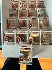 Deadpool  Funko Bitty Pop COMPLETE SET of 16 And GOLD