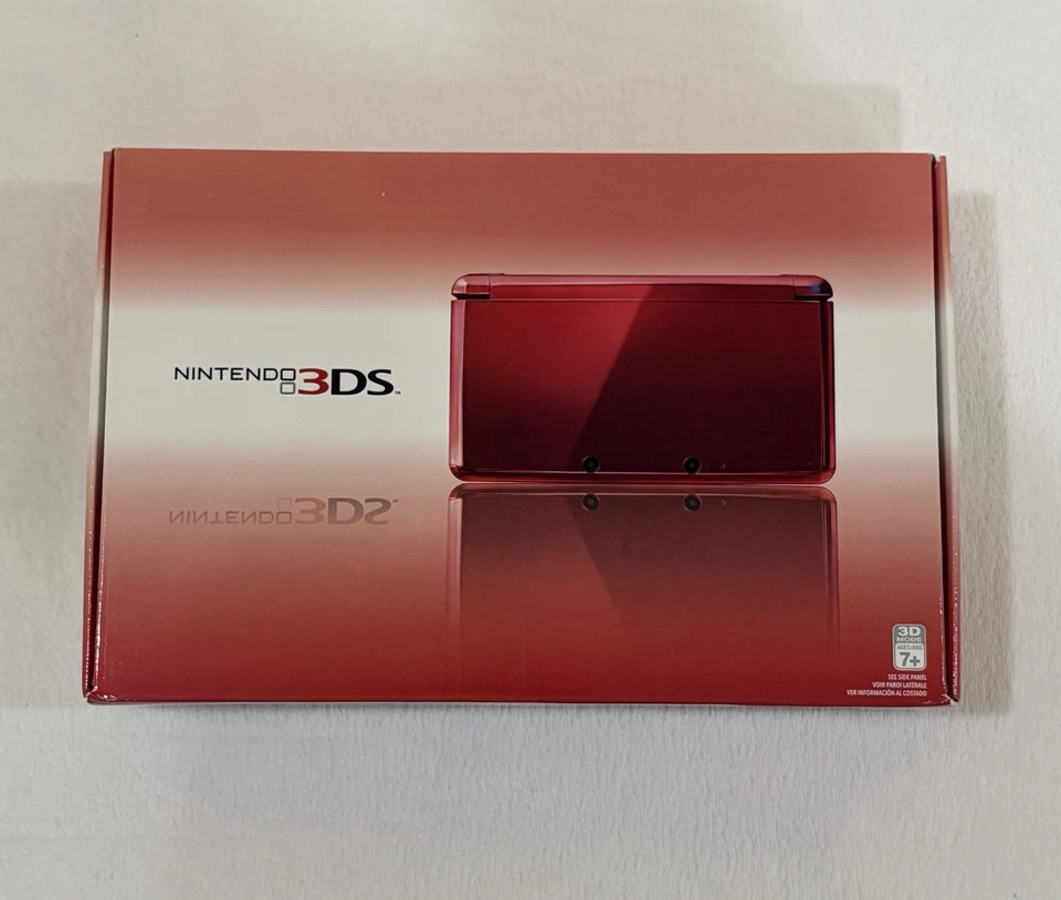 Nintendo 3DS Flame Red Console !!BRAND NEW SEALED!! - Image 2 of 4