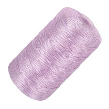 Nylon String Cord 1.5mm x 218Yards Rope Braided Thread Beading Cord,Dark Pink