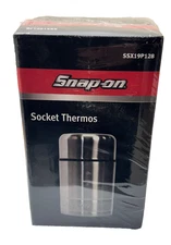 NEW Snap-On Tools Socket Thermos SSX19P128 16.9 oz Stainless Steel NIB Sealed