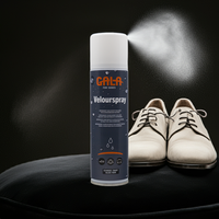 Gala for shoes Velour Spray 250 Ml, Schwarz FüR Rauleder Wie Wildleder Und Nubuk