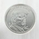 1 Troy oz .999 Fine Pure SILVER Coin Round Donald J Trump 45th Bullion USA 2020