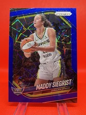 2025 Panini Prizm WNBA Maddy Siegrist #50 Blue Velocity Prizm Dallas Wings 🏀