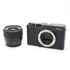 Fujifilm Fuji X-E4 Black  XC 15-45mm Lens Kit -Near Mint- 107