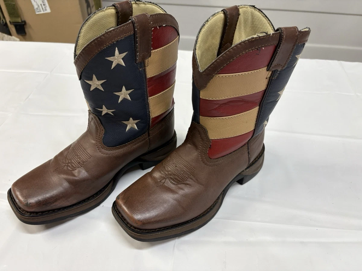 Bottines Cowboy Durango Raindrop Pour Bébé/tout-petit – US 5.5 – Multicolore (marron/noir)