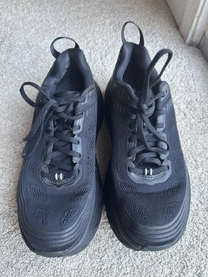 Size 8.5 - Hoka One One HOKA Bondi 6 Triple Black W | eBay