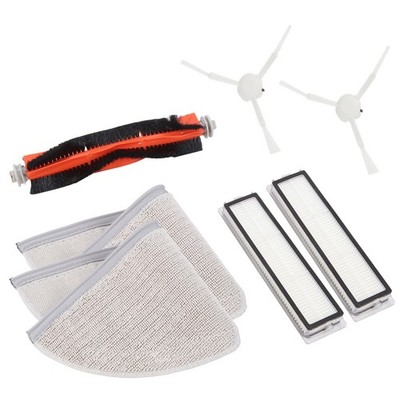 For  L10 Pro D9 Robot Vacuum Cleaner Accessories Main Brush Side Brush HEPA2657