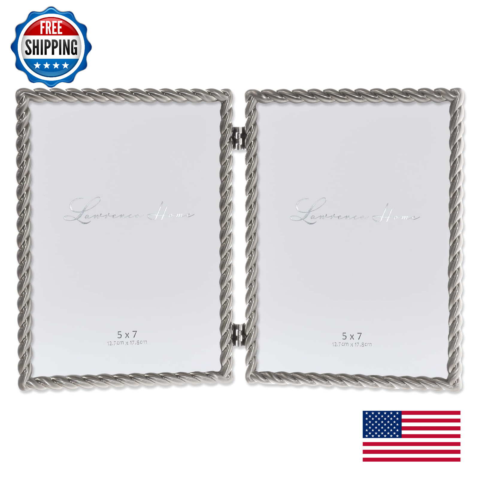Metal Picture Frame Rope Design