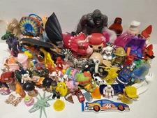 Huge Mixed Lot of Over 60+ Small Toys ~ Bottom of the Toy Box ~ 1980 to Now