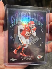 2025 Topps Chrome Football Chris Jones All Chrome Team Refractor ACT-17...
