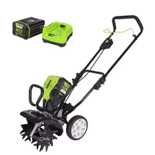 Greenworks 80-volt Lithium ion (Li-ion) Forward-rotating Cordless Electric Culti