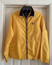 Catalina Women s Vintage Yellow Windbreaker Full Zip Jacket Size S 4/6