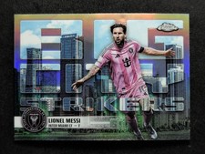 2025 Topps Chrome MLS LIONEL MESSI Big City Strikers Inter Miami CF #BCS-10