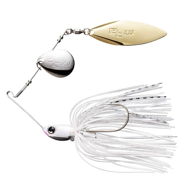 Shimano Bantam Swagy TW 3/8oz ZO-110R White Bass lure From Stylish anglers J FS
