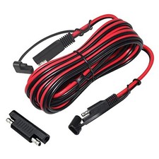 25FT SAE Extension Cable - 16AWG SAE 2 Pin Quick Release Connector Wire