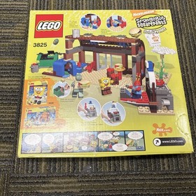 Lego 3825 Nickelodeon SpongeBob SquarePants Krusty Krab Factory Retired SEALED