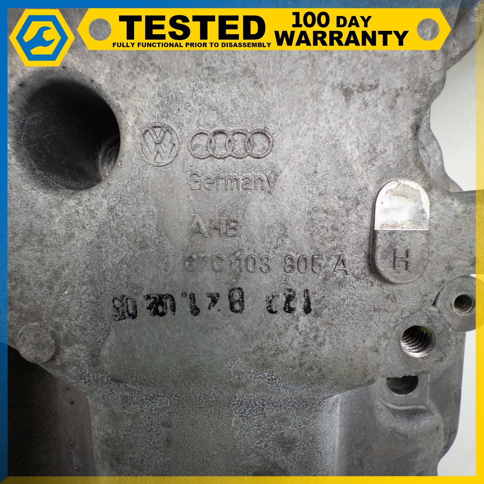 03-13 BENTLEY CONTINENTAL GT FLYING SPUR 6.0L ENGINE LOWER UPPER OIL SUMP PAN OE