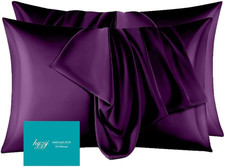 Mulberry Silk Pillow Cases Set of 2 Both Sides Real Silk Pillowcase for Hair an