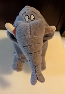 The Disney Store George of the Jungle Shep Elephant Bean Bag Plush 8" VTG NWT A8
