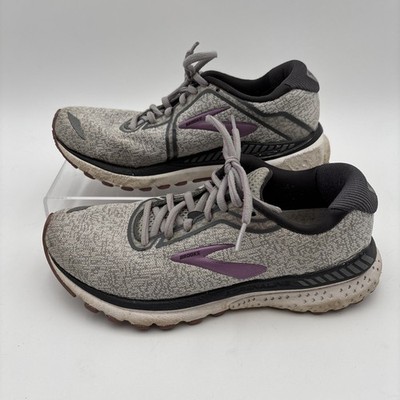 Brooks Adrenaline GTS 20 1202961B030 Running Shoes Women's Gray Size 8 B