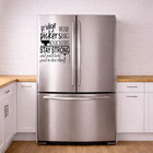 Funny Kitchen Wall Stickers Quote | Stylish Dining Room Decals | Removable Vinyl