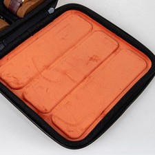 Portable Watch Storage Box EVA Material Protects 4 Watches from Scratches