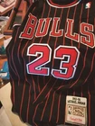 Michael Jordan Autographed Black Basketball Jersey With Tags Brand New Excellent