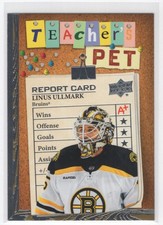 2023-24 Upper Deck Teacher's Pet Linus Ullmark Rookie Boston Bruins #TP-20