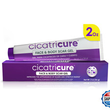 Cicatricure Advanced Scar Gel For Face Body - Proven Results In 2 Weeks Scar