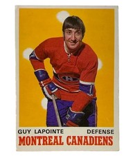 #177 Guy Lapointe (Rookie Card) EX 1970-71 O-Pee-Chee Hockey Card. rookie card picture