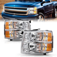 for 07-13 Chevy Silverado 1500/07-14 2500 3500HD Headlight Assembly