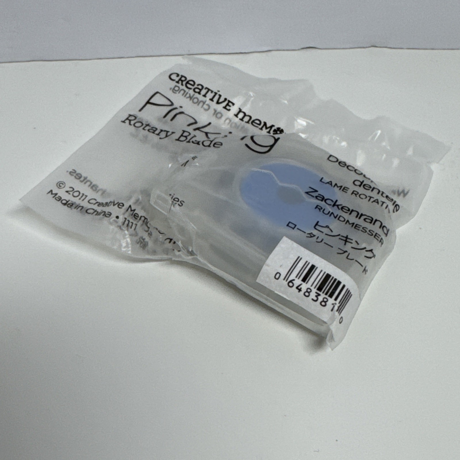 Creative Memories Cutting System Rotary Trimmer PINKING Blade Refill