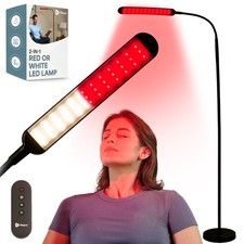 LifePro Red Light Therapy Lamp  Reading Lamp - 850nm  660nm Near Infrared