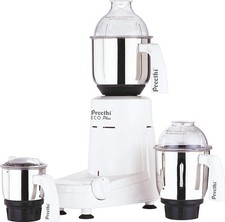 Eco Plus Mixer Grinder 110 Volts - Free Service Kit Included (3 Jar with Extr...