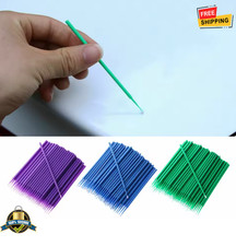 100pcs Paint Touch-Up Micro Brushes Car Detai...