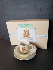 NEW Vintage HALLMARK Baby's Keepsake Serving Set