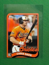 2014 Topps Baseball 1989 Topps Die Cut Minis #TM-32 Chris Davis