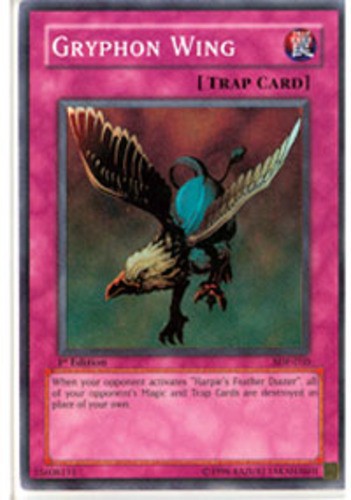 Gryphon Wing - SDP-050 - Super Rare - Unlimited Edition Damaged