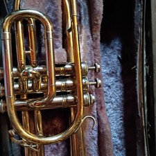 Cleveland Superior Vintage Cornet Brass Lacquer Finish Made by King Craftsmen