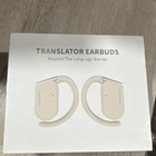 Translator Earbuds Bluetooth Ear-Hook Earbuds Built-In Mic NC Touch, Beige — photo 8