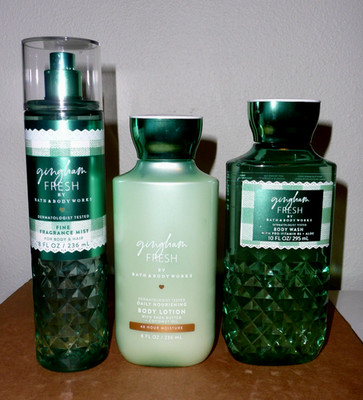 Bath & Body Works GINGHAM FRESH - Mist, Body Wash, Lotion - New 2026 - SAVE $30