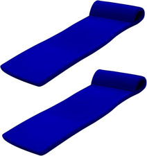 Sunsation 1.75" Thick Foam Pool Float with Headrest for Ultimate Relaxation