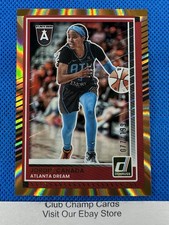 2025 #18 Jordin Canada Panini Donruss WNBA Orange Laser 077/199 Dream